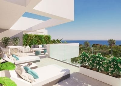 New Build Apartments - La Duquesa - Sunny Terrace Sea Views